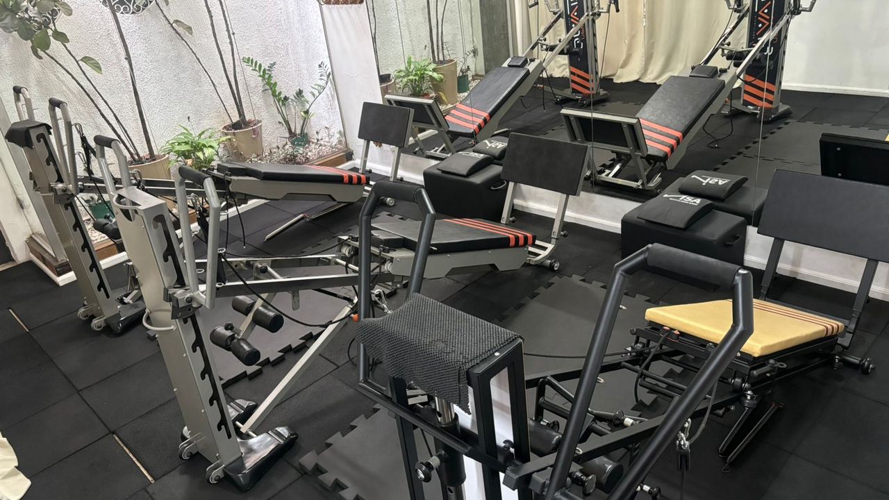 Imagem da estrutura da academia