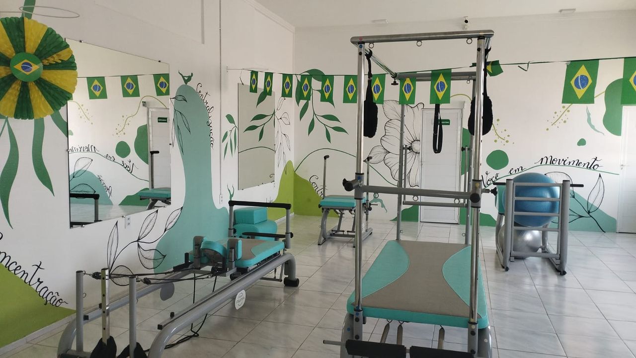Imagem da estrutura da academia