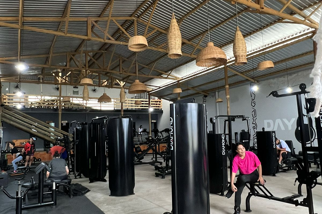 Imagem da estrutura da academia