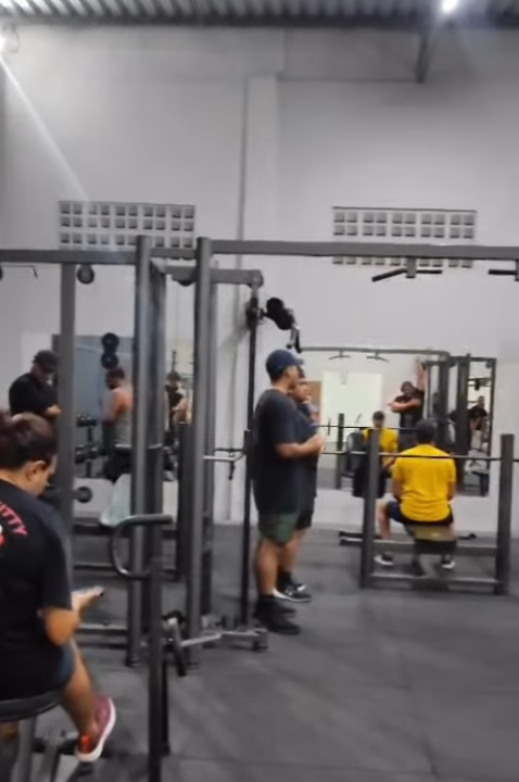 Imagem da estrutura da academia