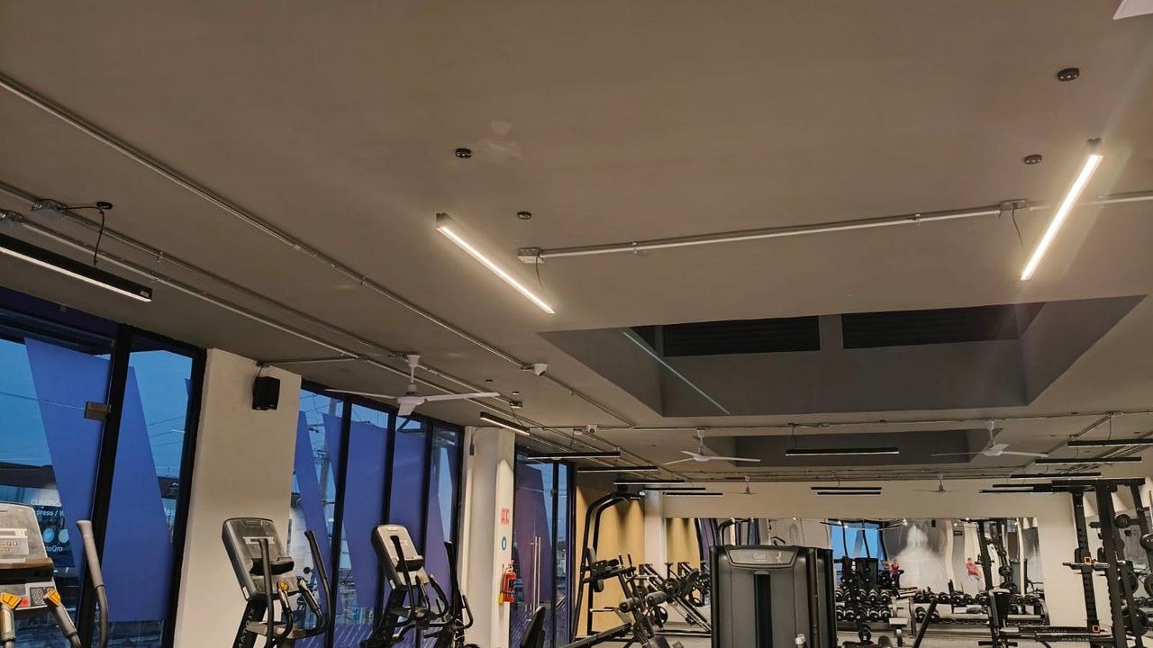 Imagem da estrutura da academia