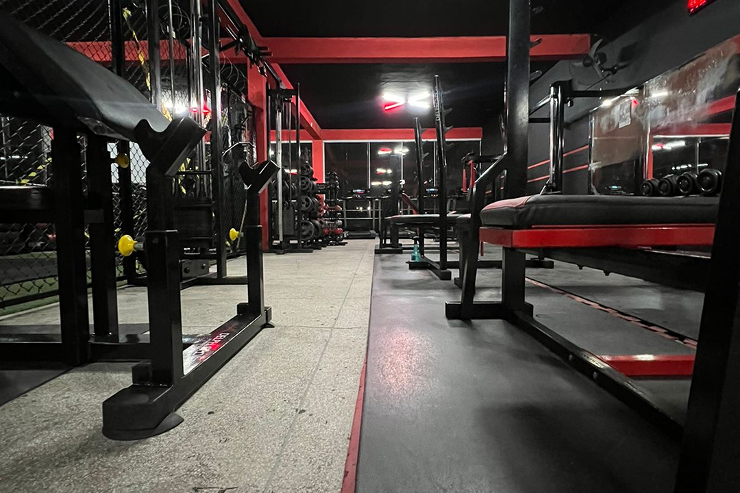 Imagem da estrutura da academia