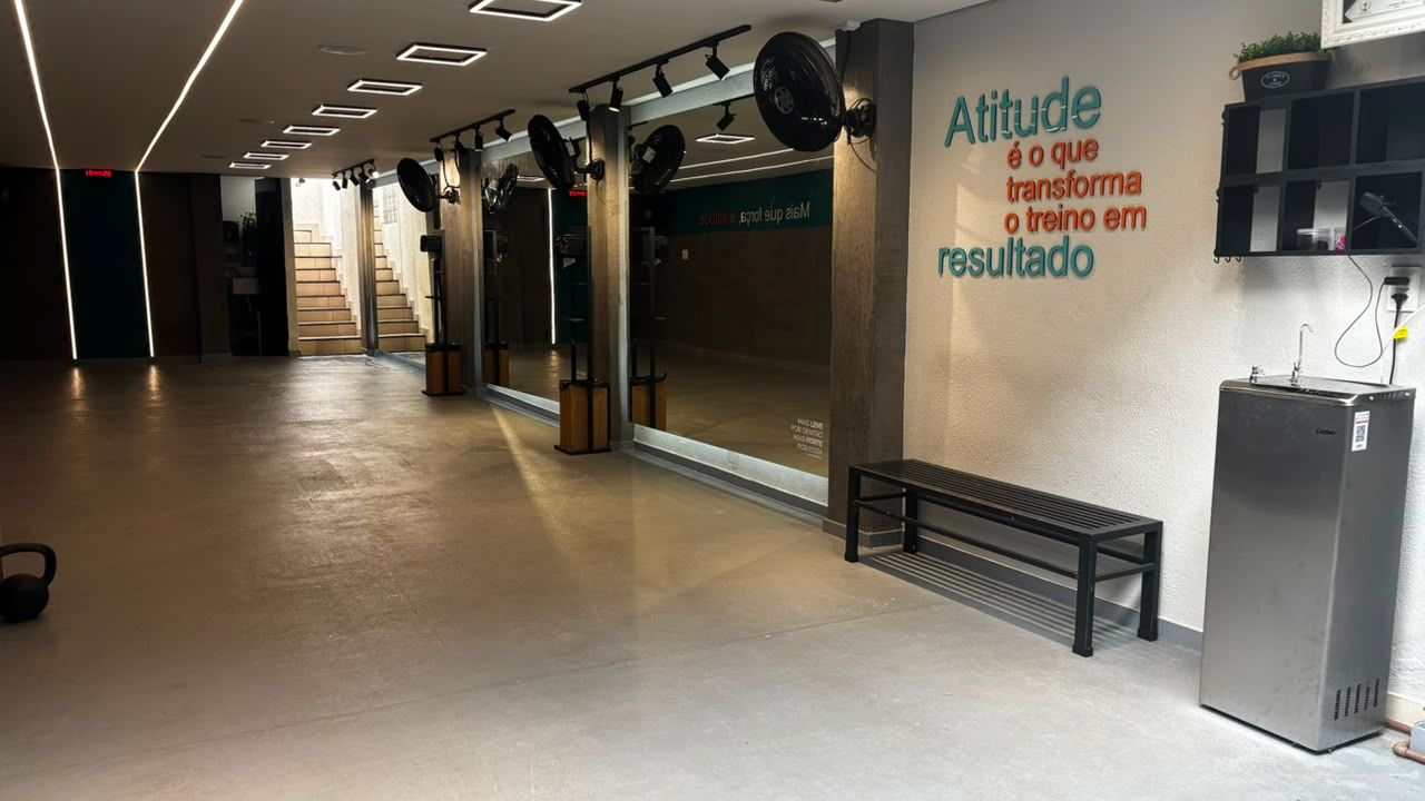 Imagem da estrutura da academia