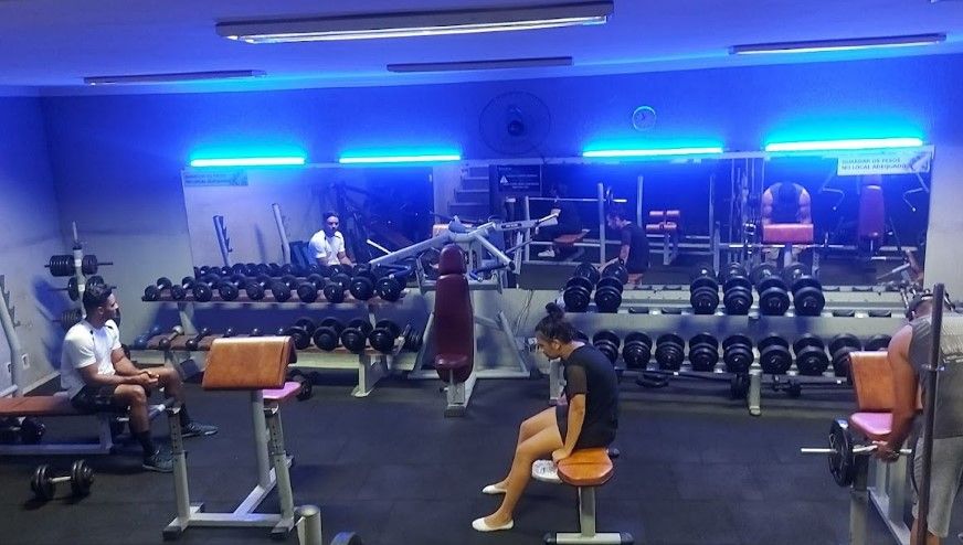Imagem da estrutura da academia