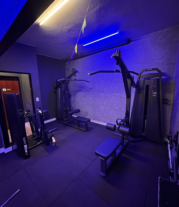 Imagem da estrutura da academia