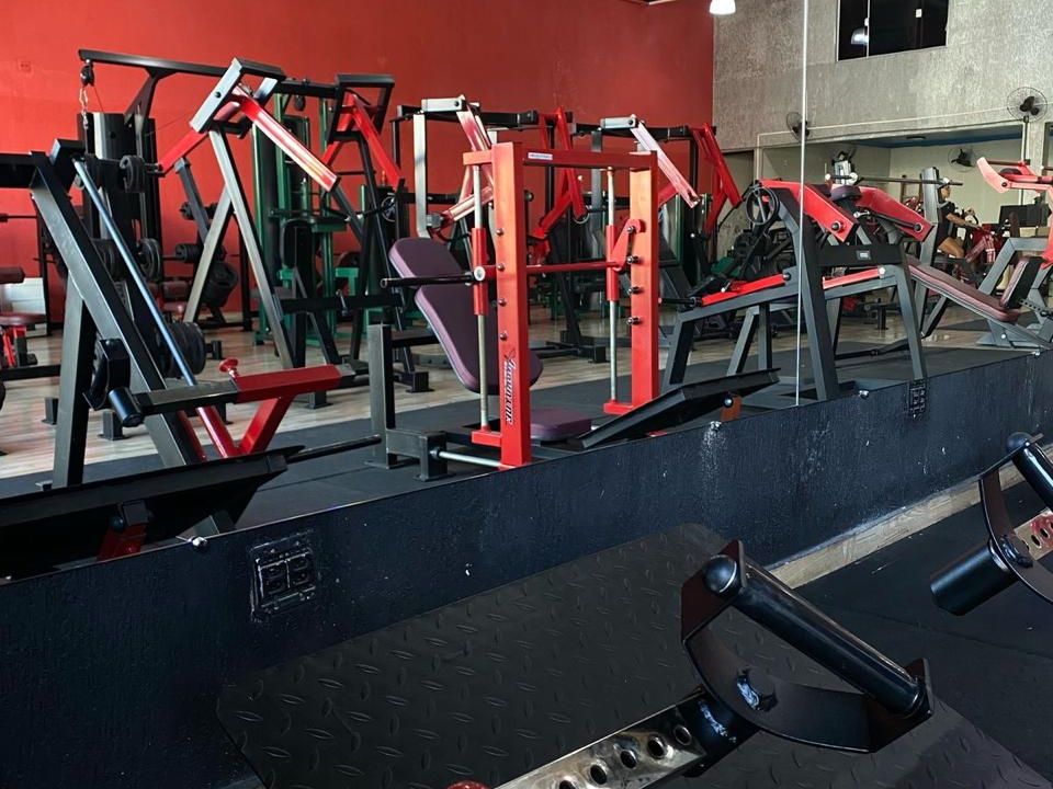 Imagem da estrutura da academia