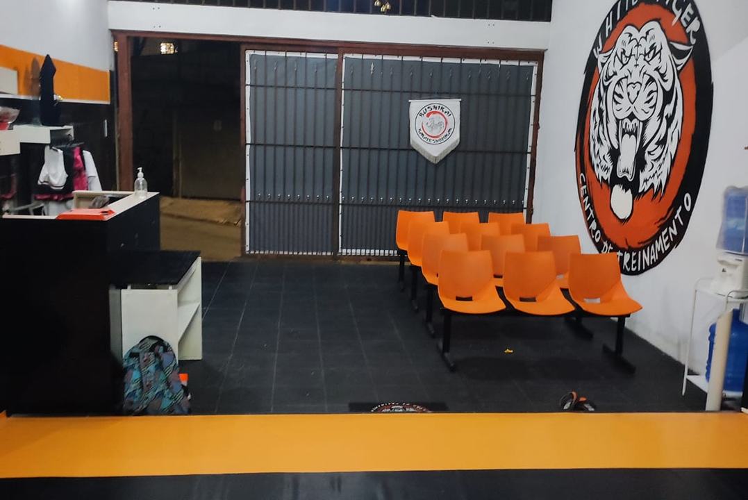 Imagem da estrutura da academia