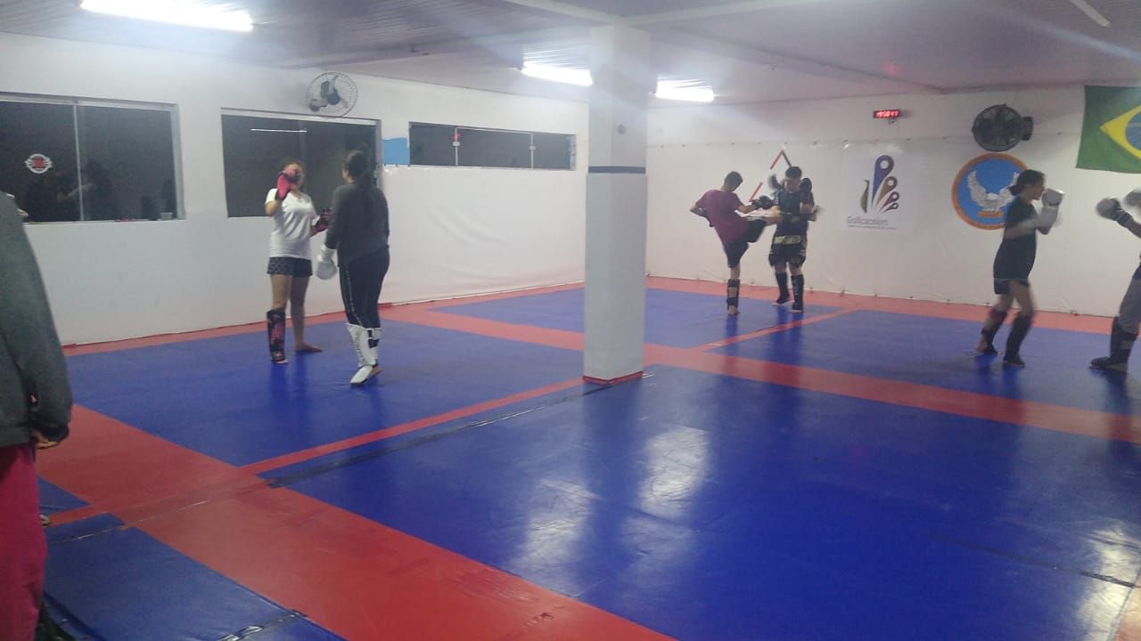 Imagem da estrutura da academia