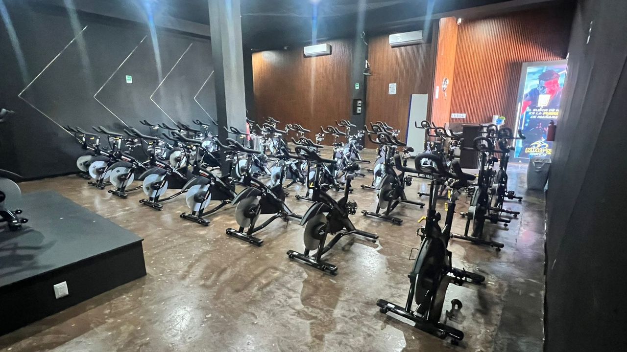 Imagem da estrutura da academia