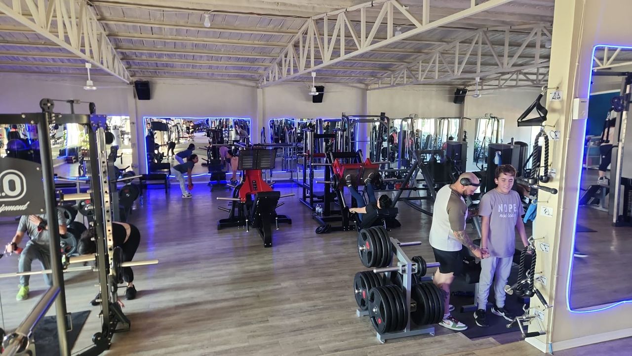 Imagem da estrutura da academia