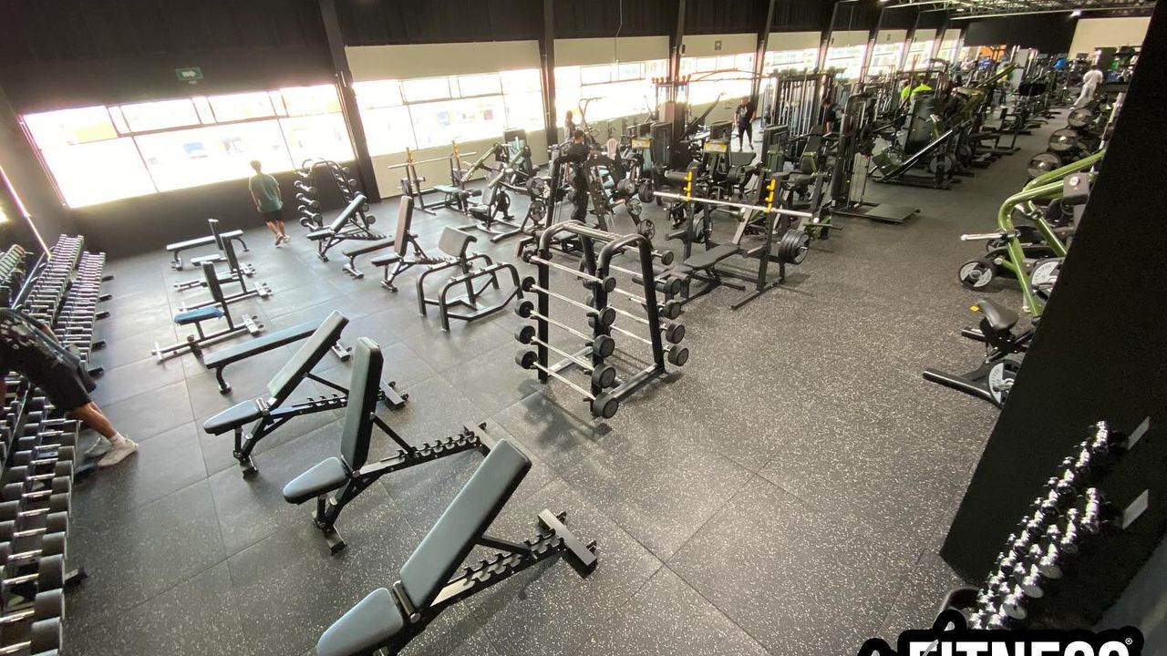 Imagem da estrutura da academia