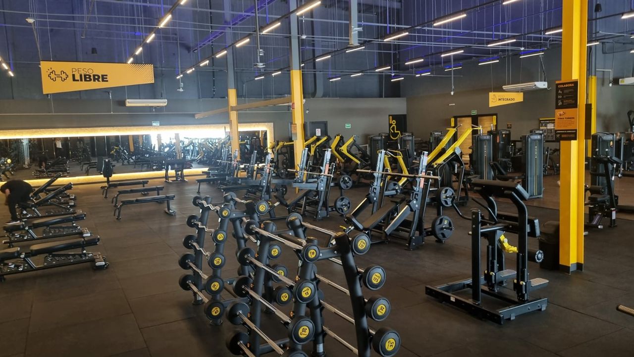 Imagem da estrutura da academia