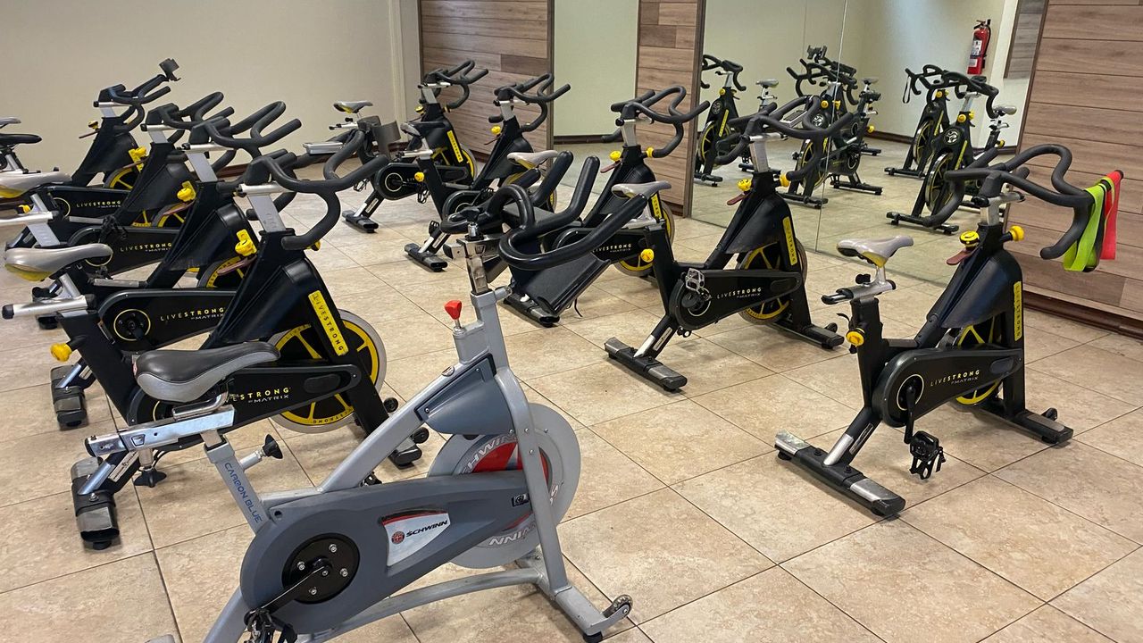 Imagem da estrutura da academia