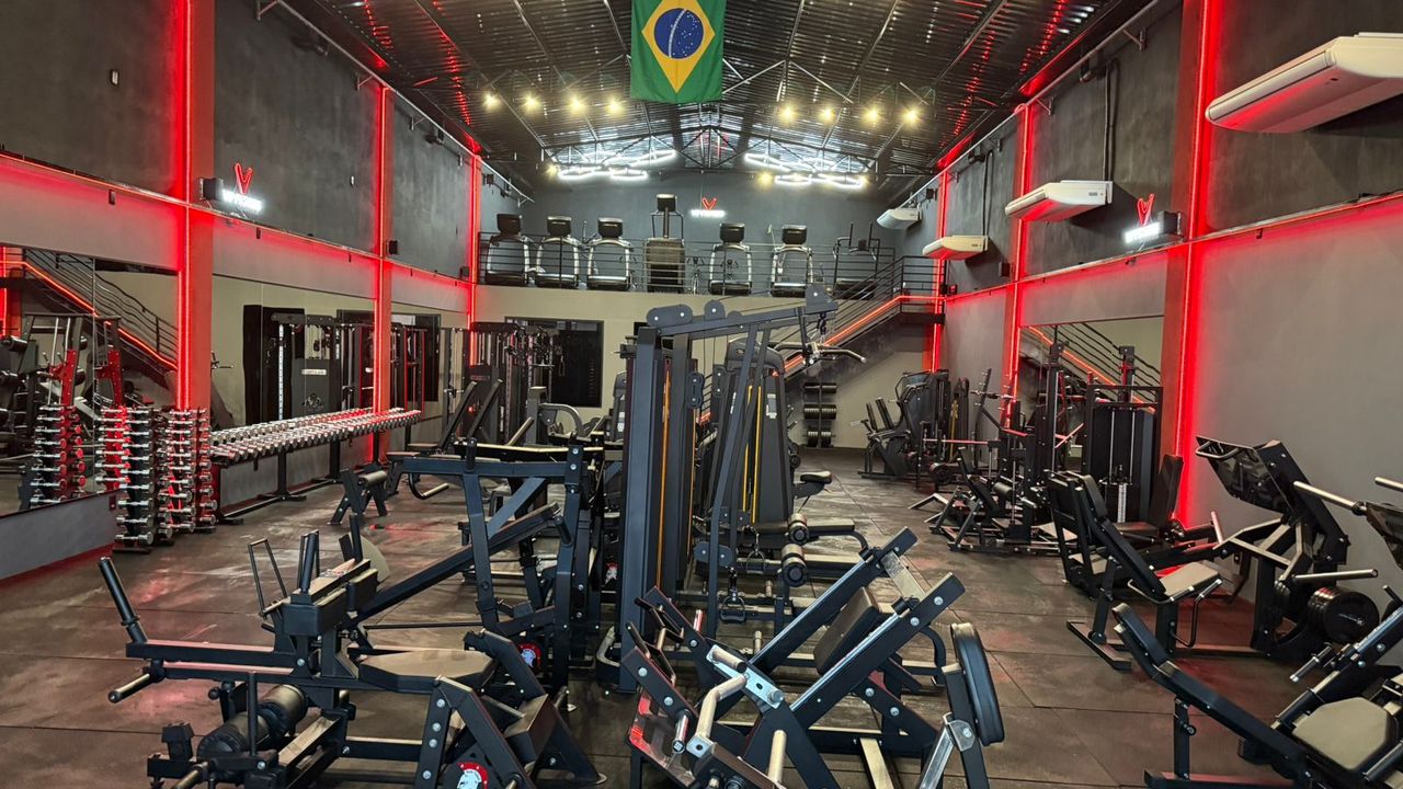 Imagem da estrutura da academia