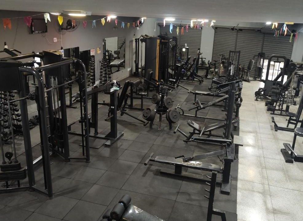 Imagem da estrutura da academia