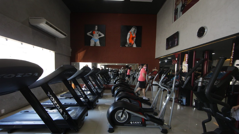 Imagem da estrutura da academia