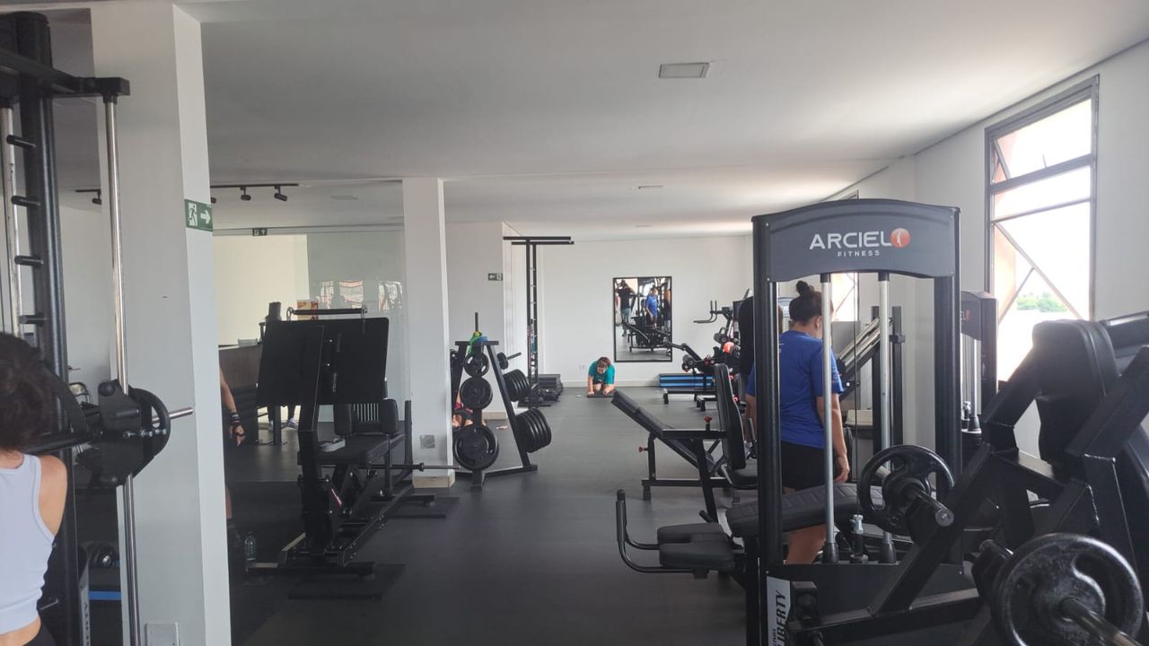 Imagem da estrutura da academia