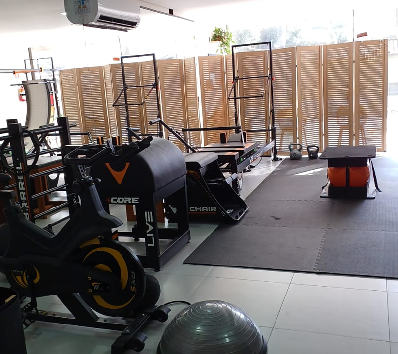 Imagem da estrutura da academia