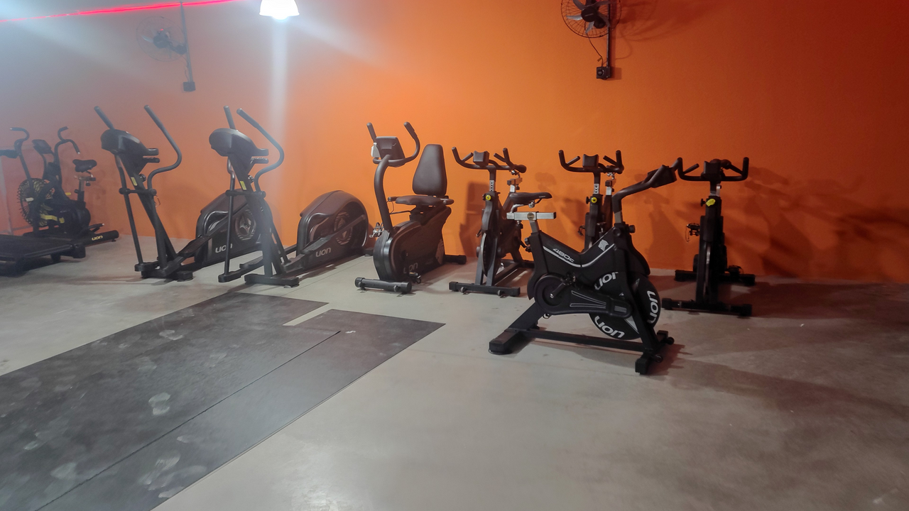 Imagem da estrutura da academia