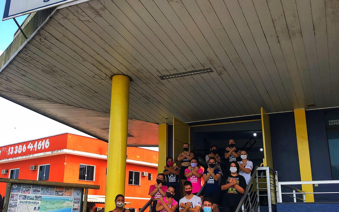 Imagem da estrutura da academia