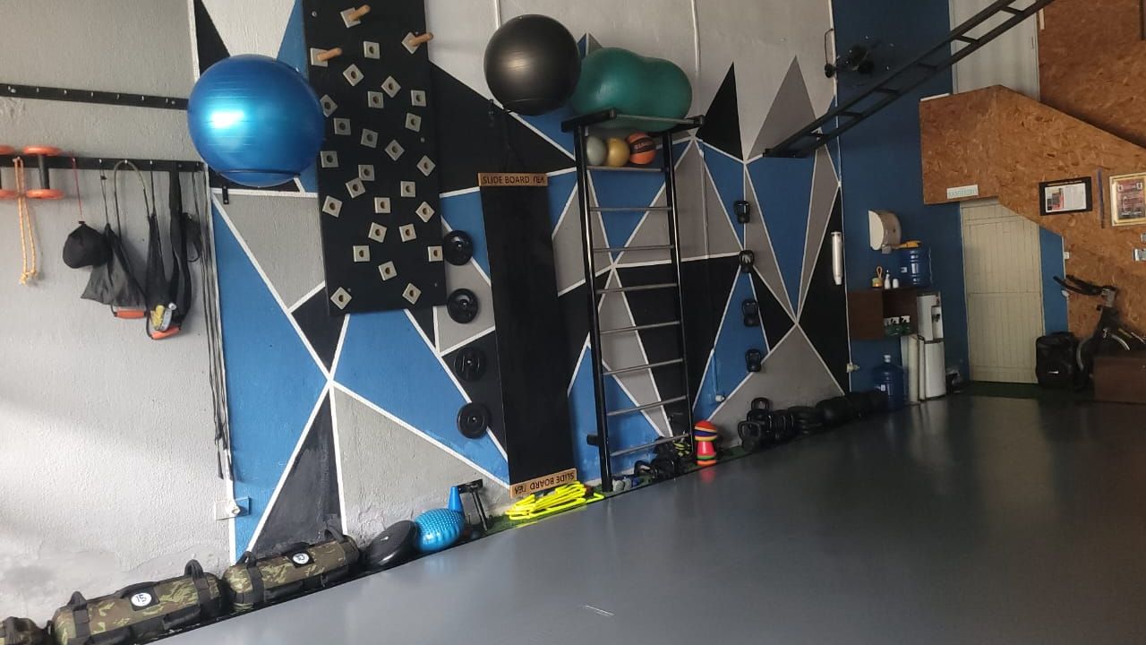 Imagem da estrutura da academia