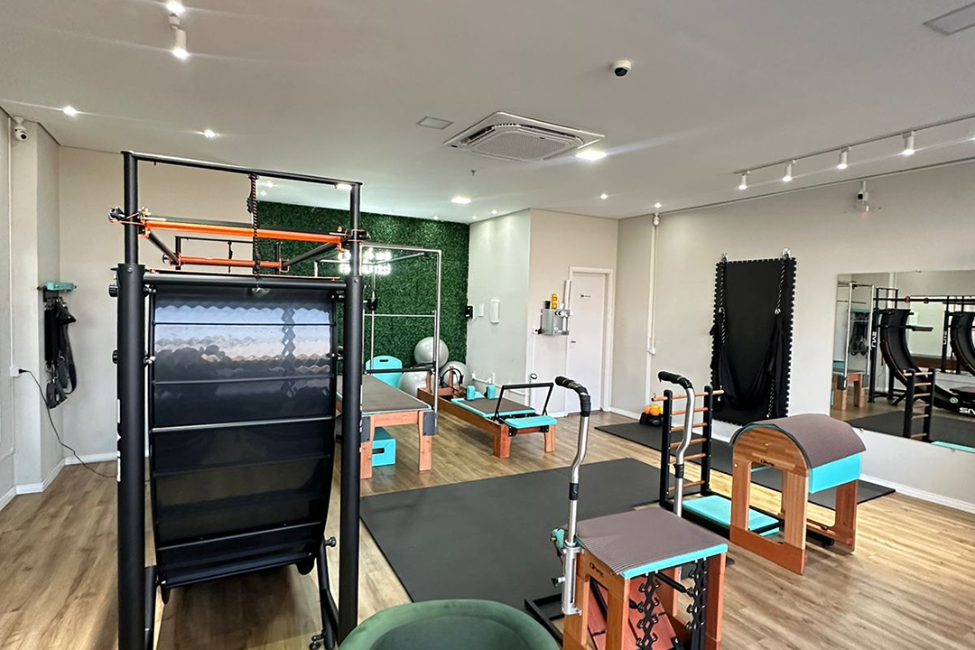 Imagem da estrutura da academia