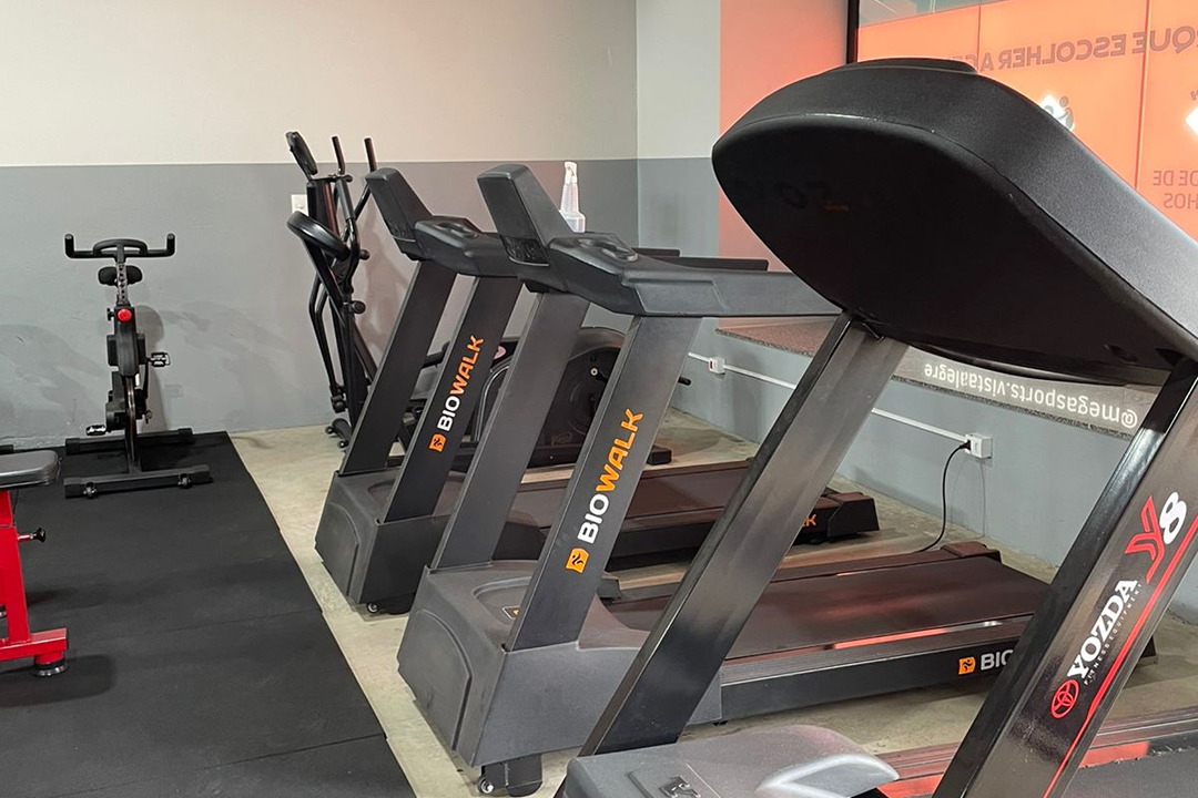 Imagem da estrutura da academia