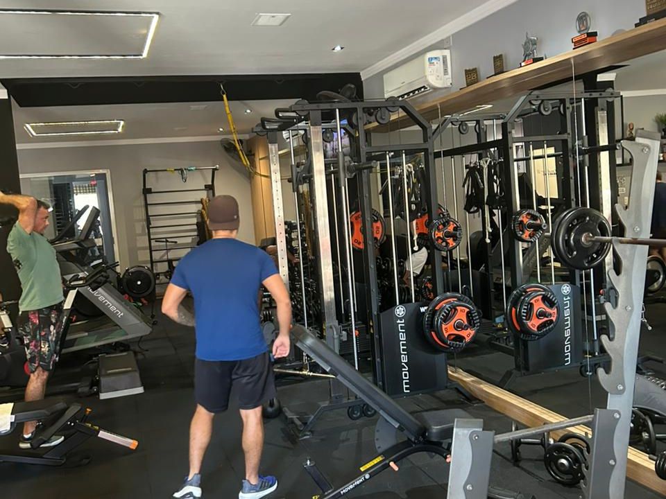 Imagem da estrutura da academia