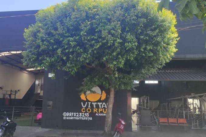 Imagem da estrutura da academia