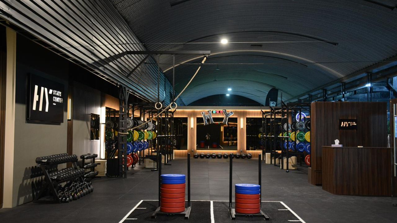 Imagem da estrutura da academia