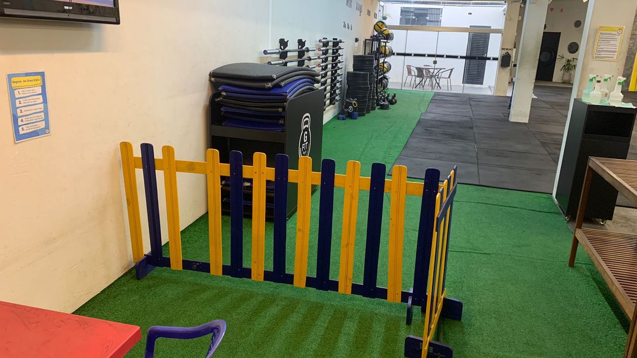 Imagem da estrutura da academia