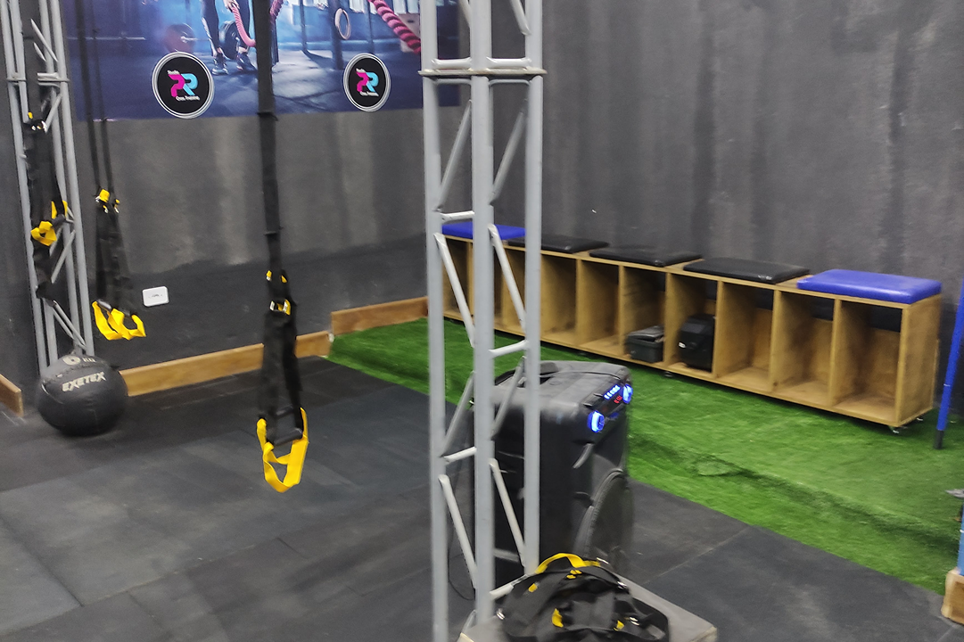 Imagem da estrutura da academia