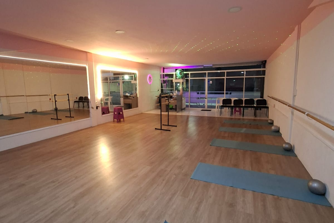 Imagem da estrutura da academia