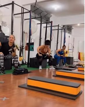 Imagem da estrutura da academia