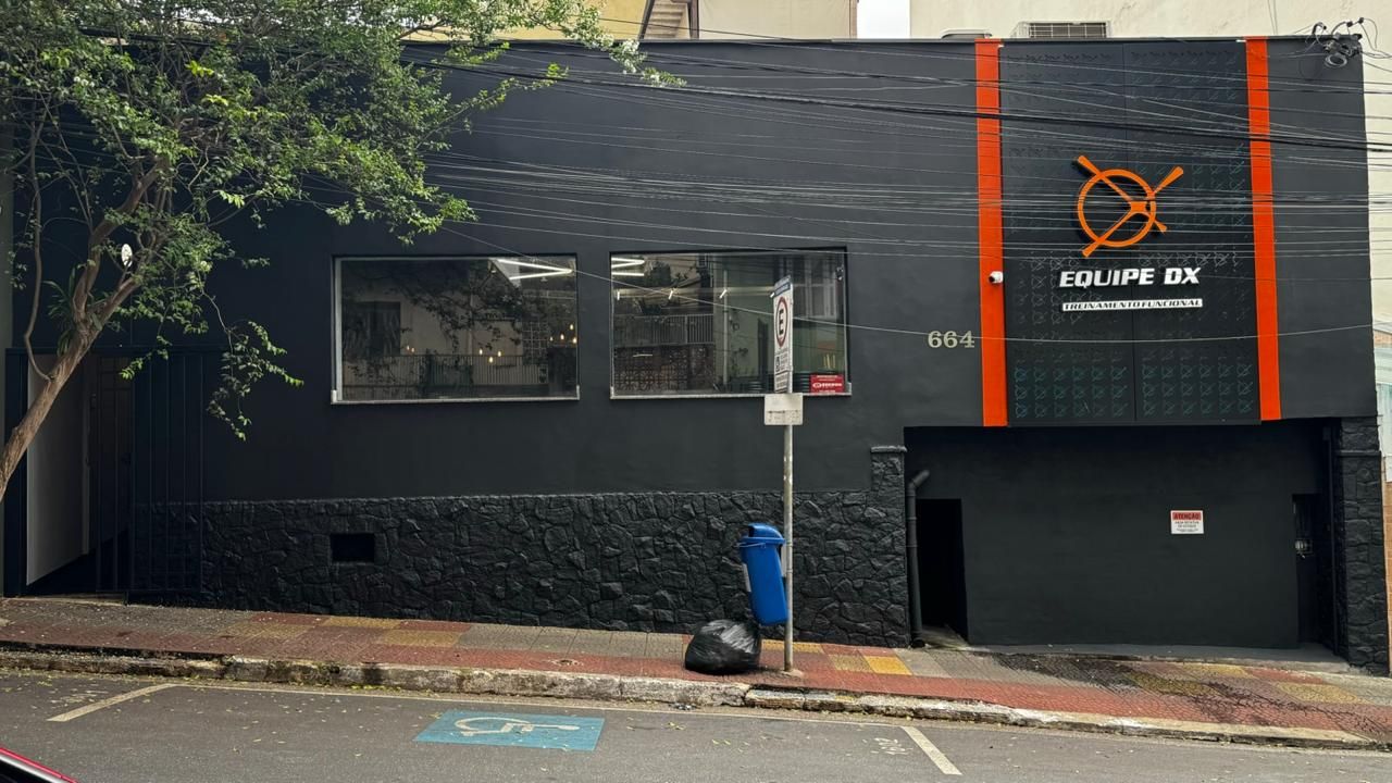 Imagem da estrutura da academia