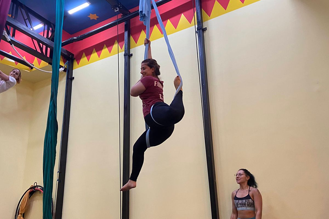 Imagem da estrutura da academia