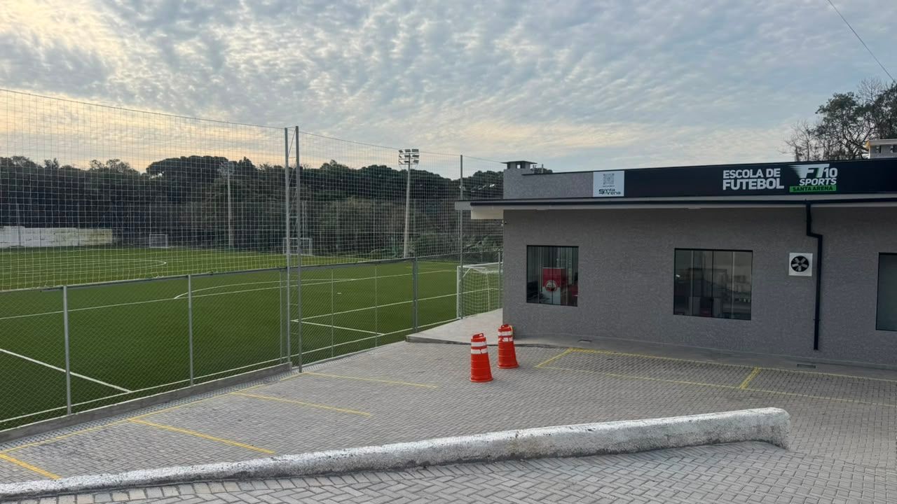 Imagem da estrutura da academia