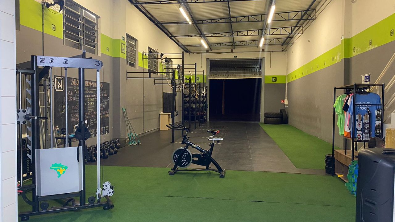 Imagem da estrutura da academia