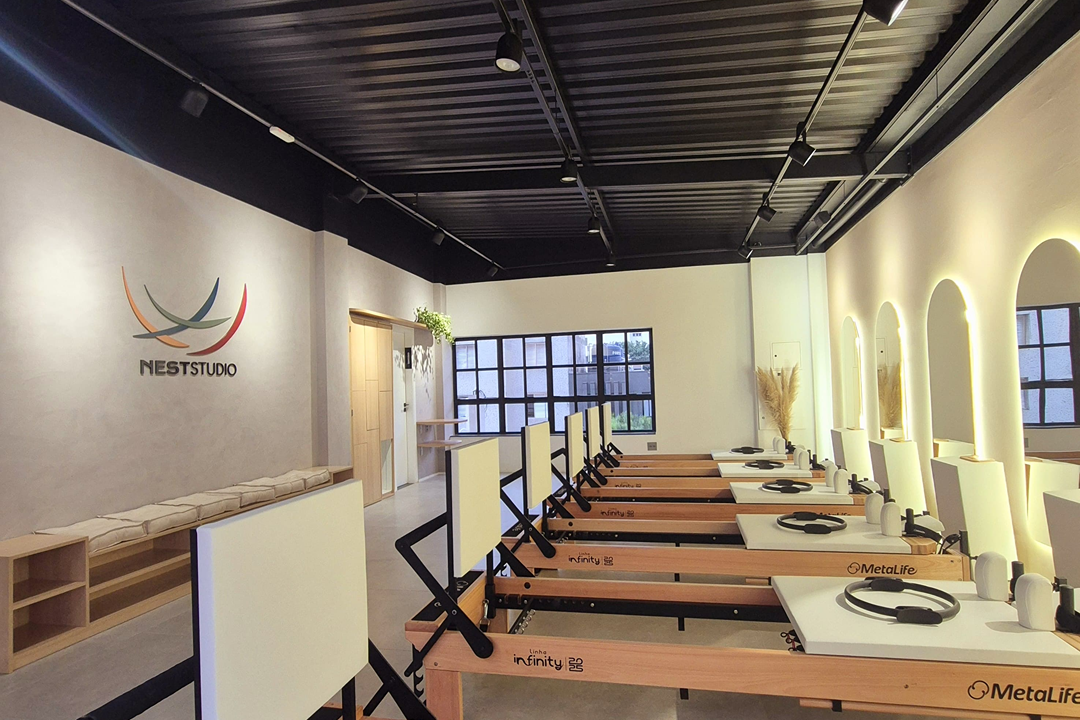 Imagem da estrutura da academia