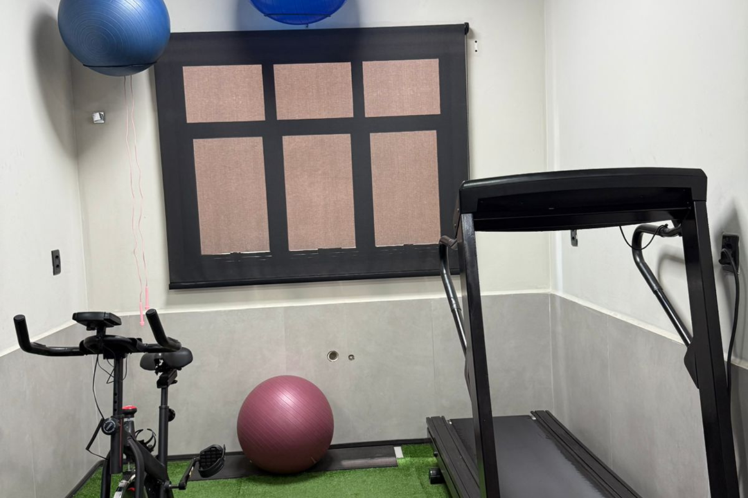 Imagem da estrutura da academia