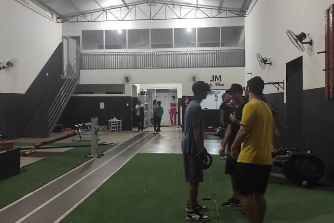 Imagem da estrutura da academia