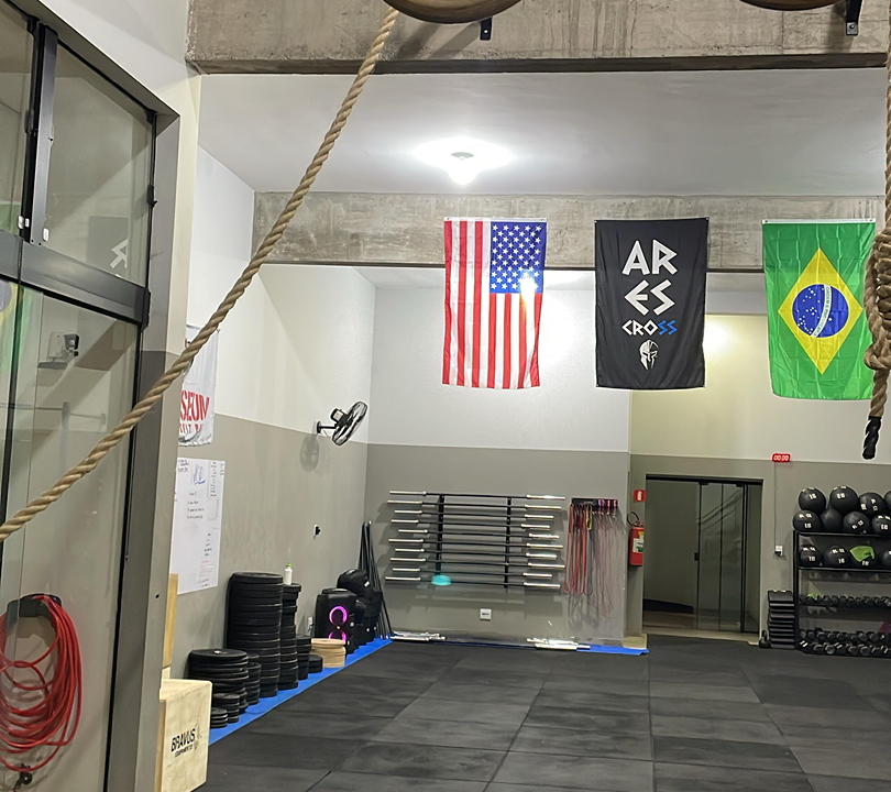 Imagem da estrutura da academia