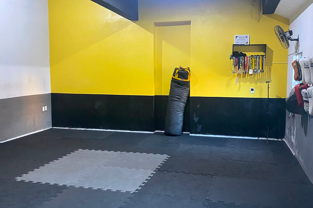Imagem da estrutura da academia