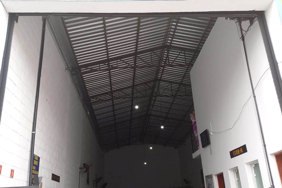 Imagem da estrutura da academia