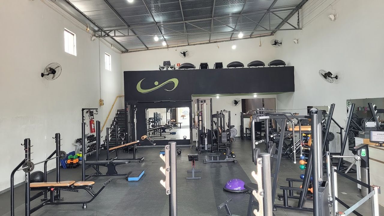 Imagem da estrutura da academia