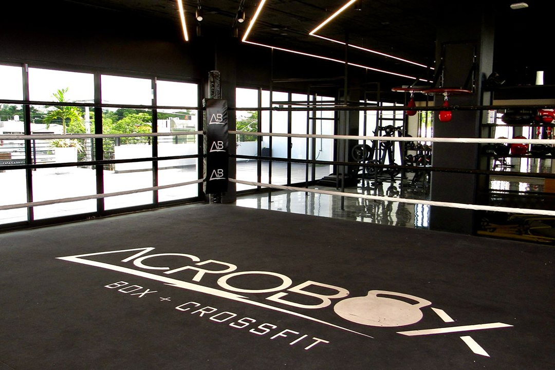 Imagem da estrutura da academia