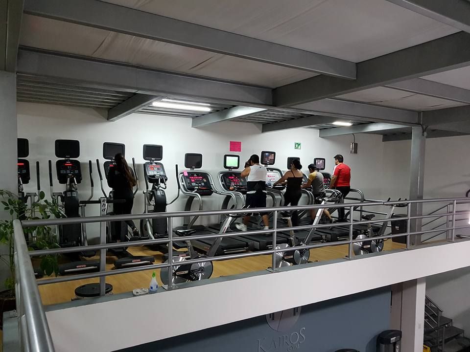 Imagem da estrutura da academia