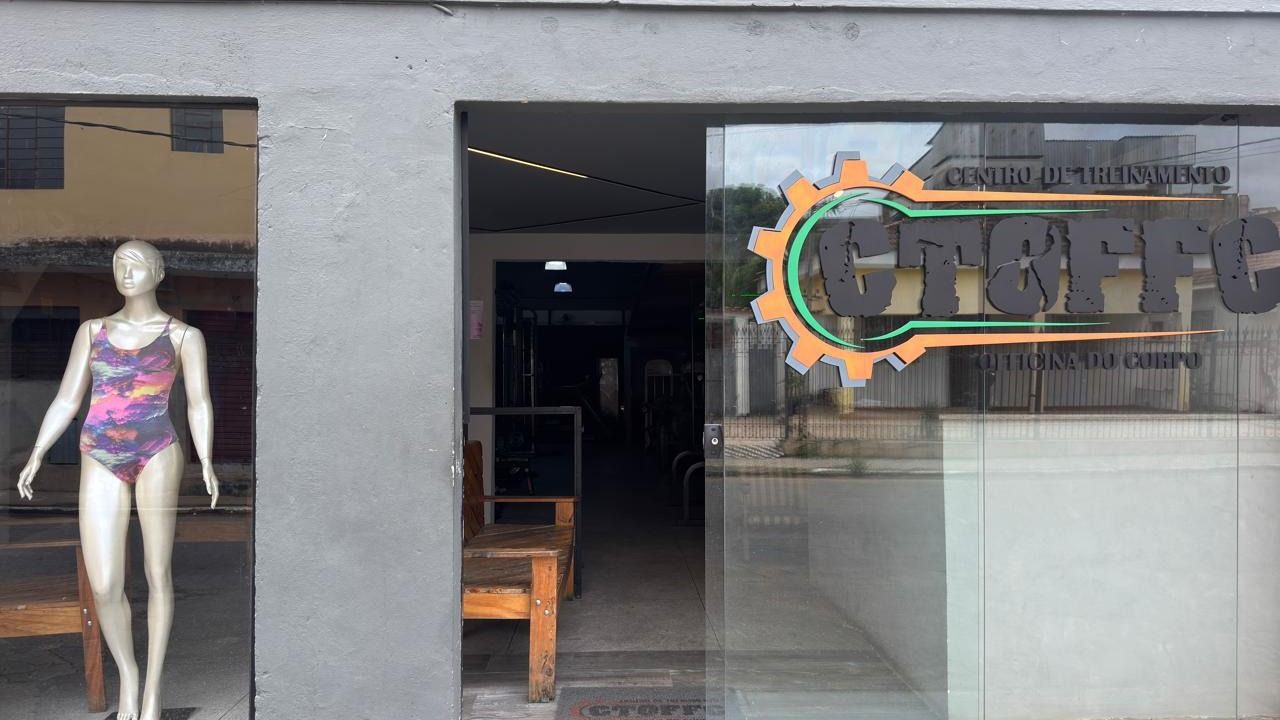 Imagem da estrutura da academia