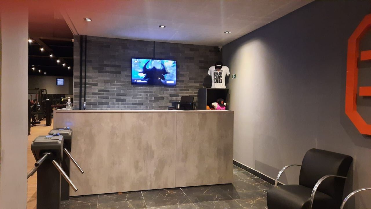 Imagem da estrutura da academia