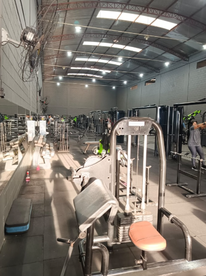 Imagem da estrutura da academia